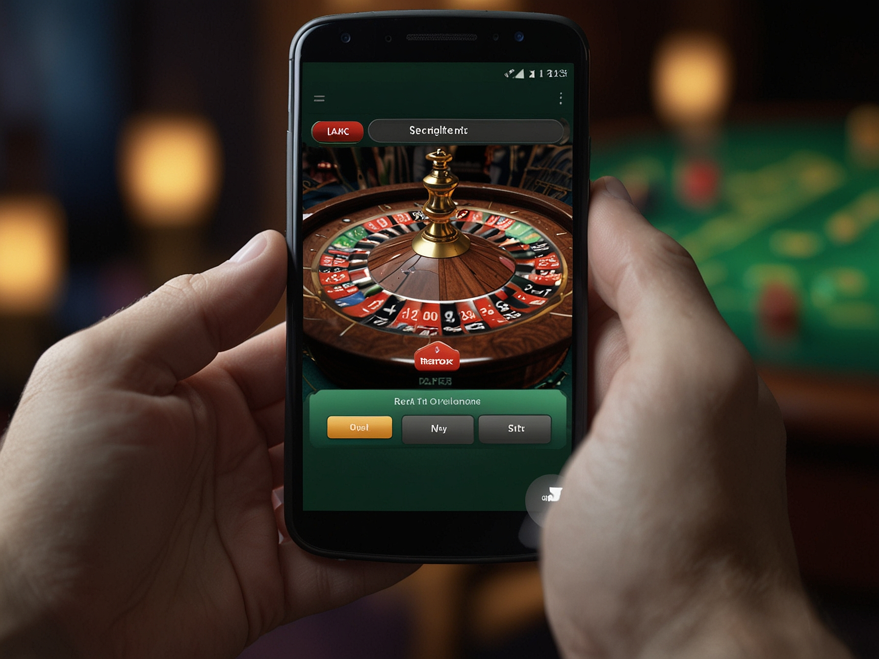 Baner zachęcający do gry w wersji mobilnej